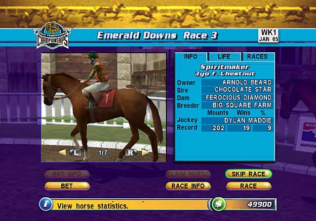 Breeders' Cup World Thoroughbred Championships - Xbox - Retro Island Gaming