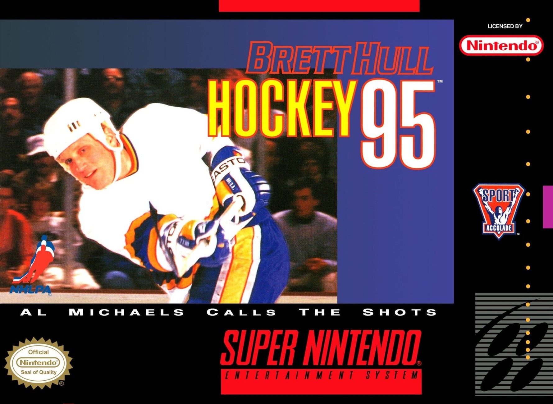 Brett Hull Hockey '95 - Super Nintendo - Retro Island Gaming