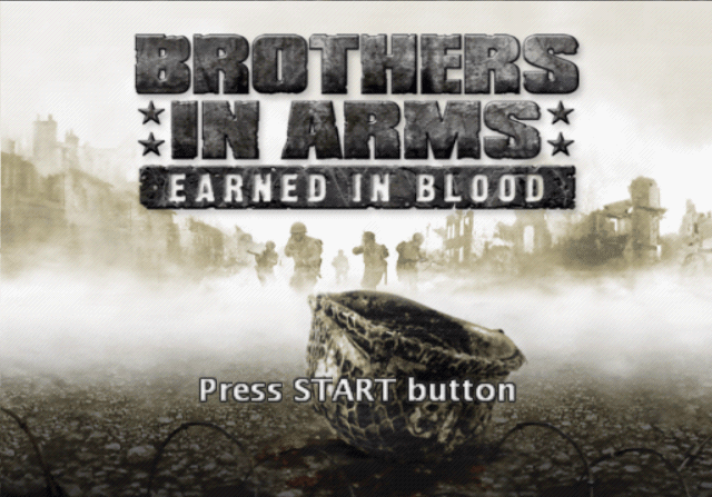 Brothers in Arms Earned in Blood - Playstation 2 - Retro Island Gaming
