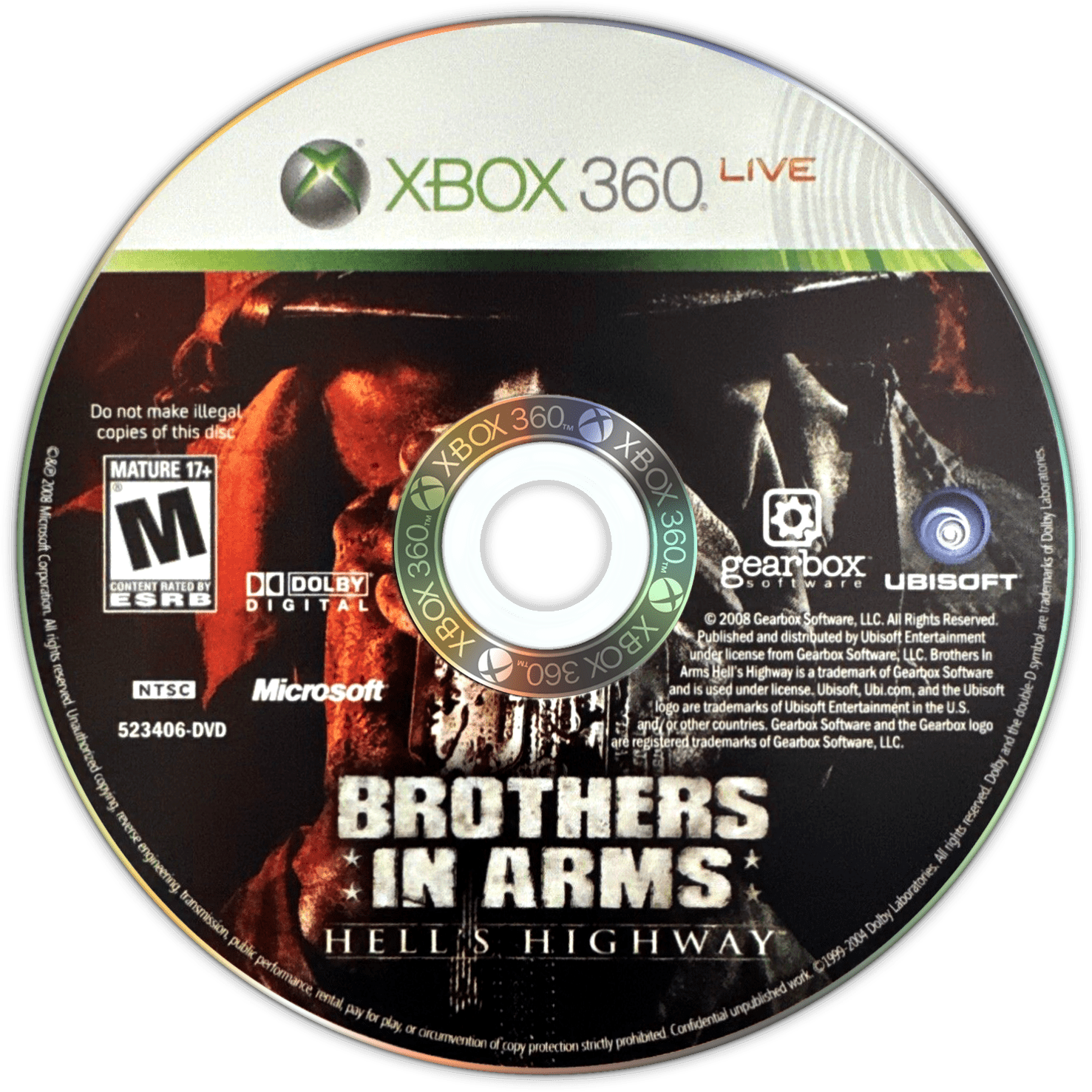 Brothers in Arms Hell's Highway - Xbox 360 - Retro Island Gaming