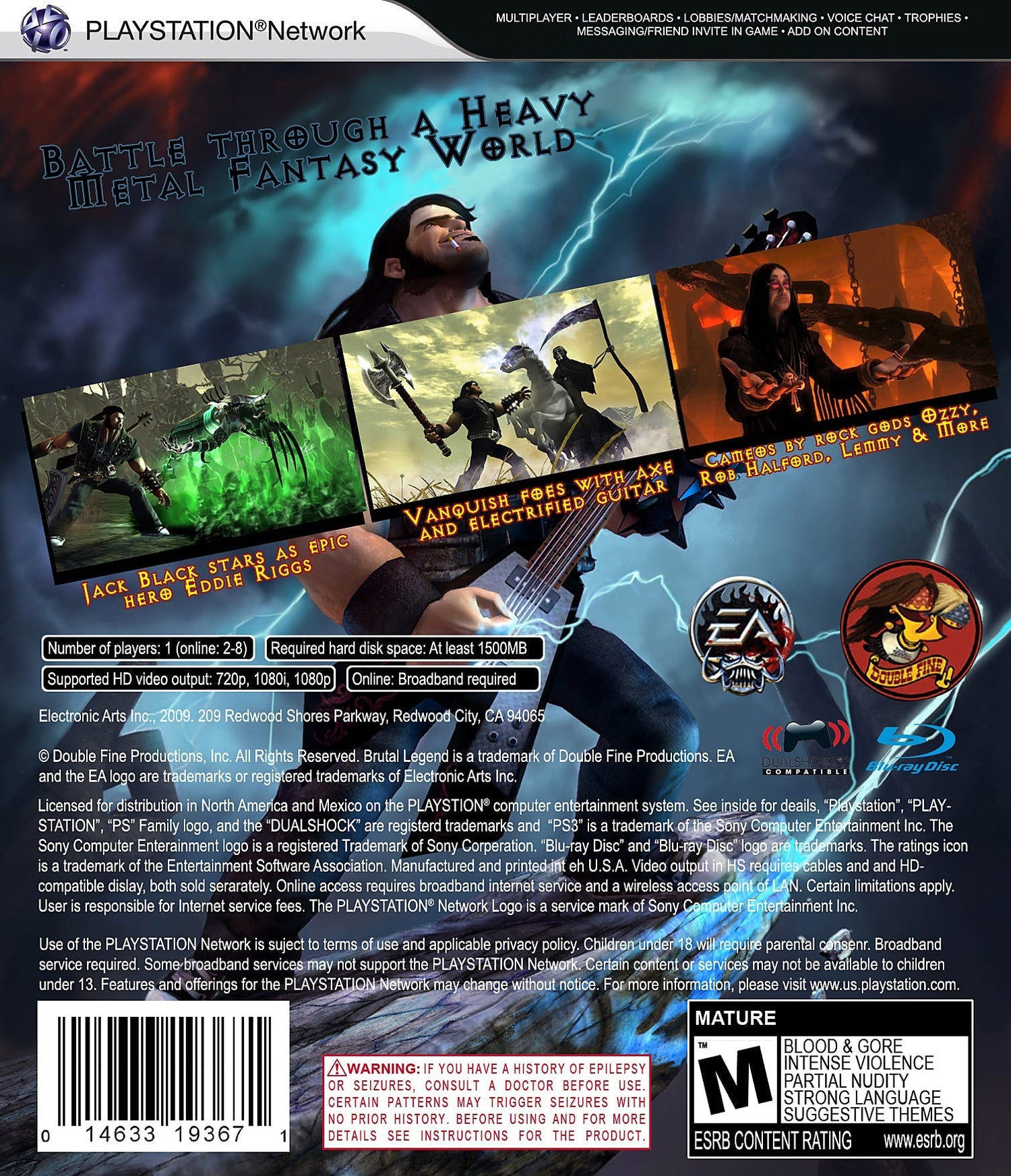 Brutal Legend - Playstation 3 - Retro Island Gaming