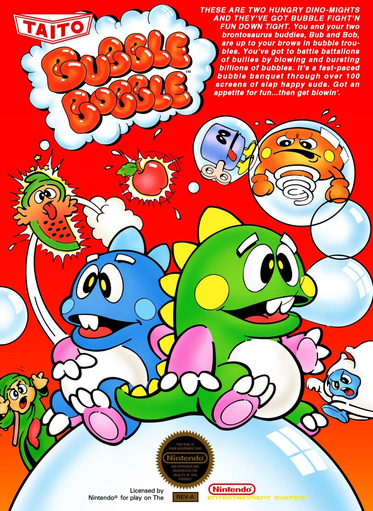 Bubble Bobble - NES - Retro Island Gaming