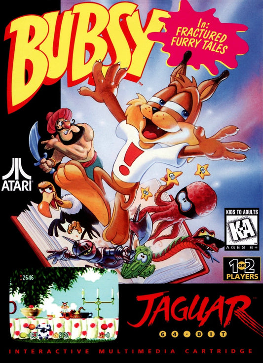 Bubsy - Jaguar - Retro Island Gaming