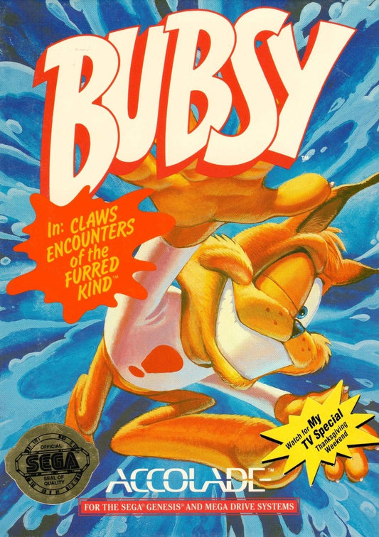 Bubsy - Sega Genesis - Retro Island Gaming