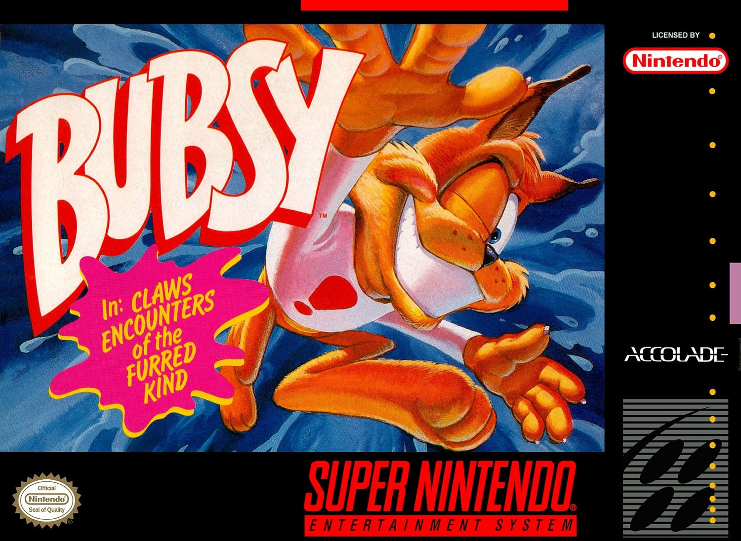 Bubsy - Super Nintendo - Retro Island Gaming