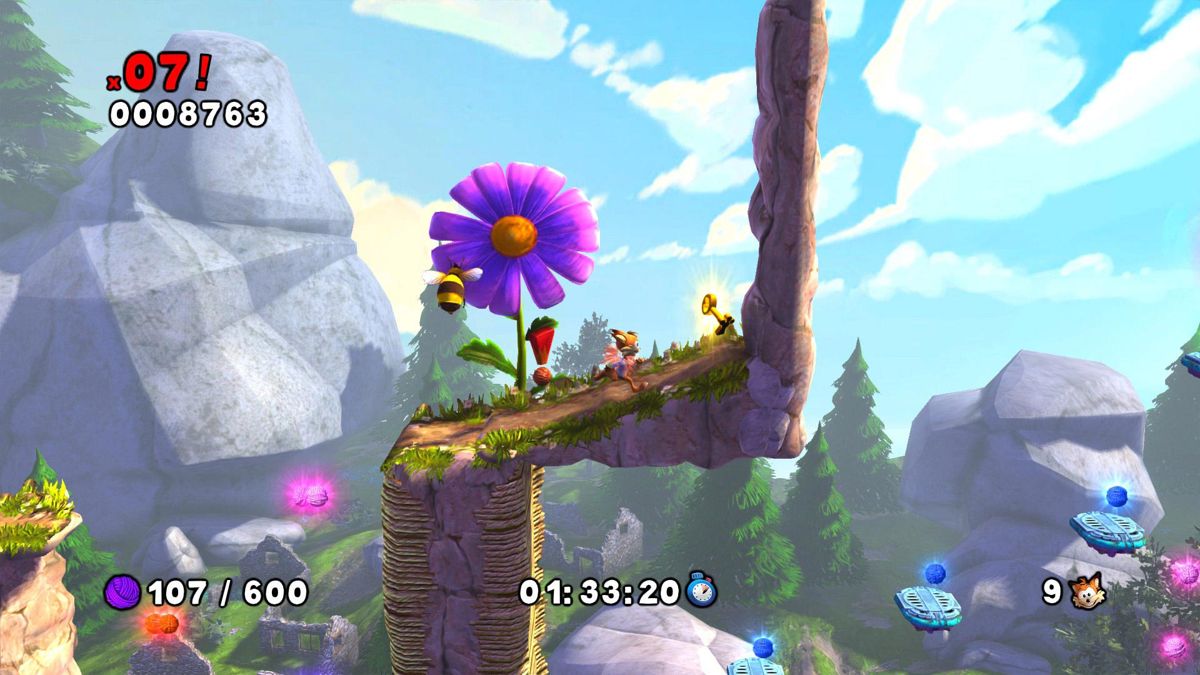 Bubsy: The Woolies Strike Back Purrfect Edition - Playstation 4 - Retro Island Gaming