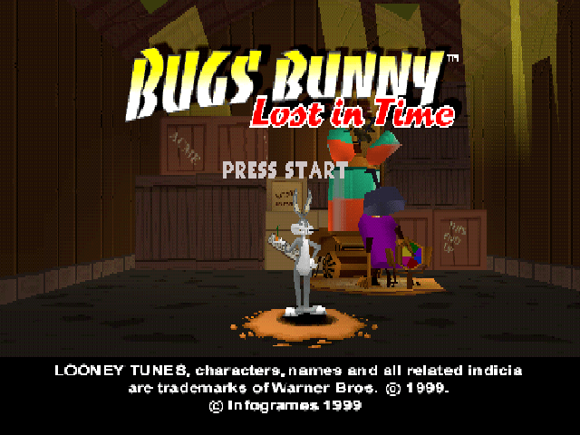 Bugs Bunny Lost in Time - Playstation - Retro Island Gaming