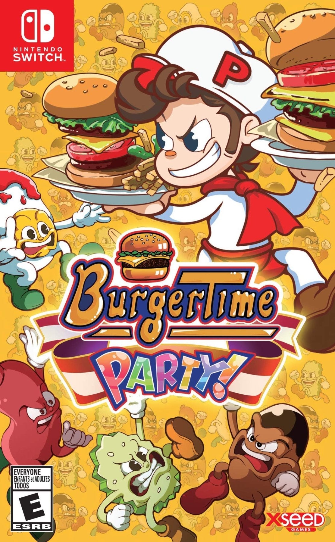 BurgerTime Party - Nintendo Switch - Retro Island Gaming