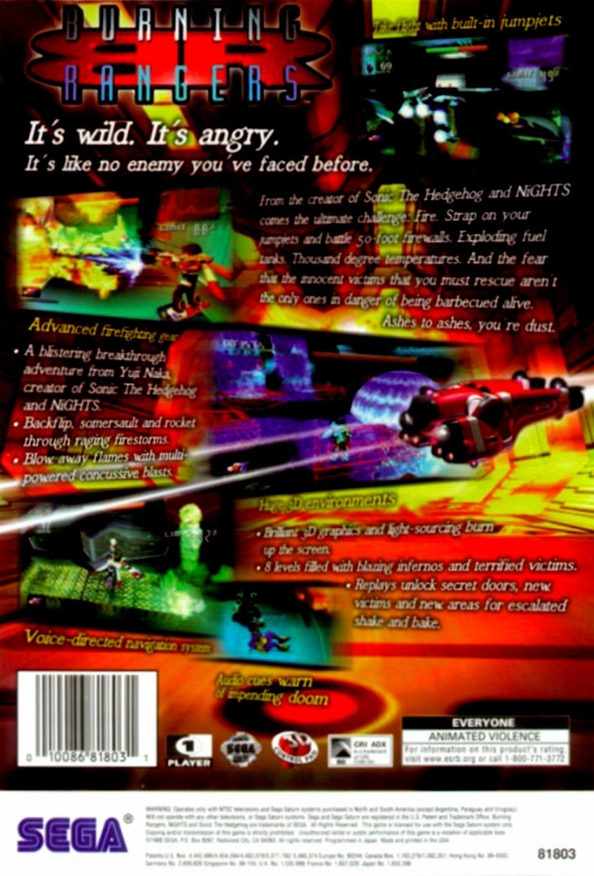 Burning Rangers - Sega Saturn - Retro Island Gaming
