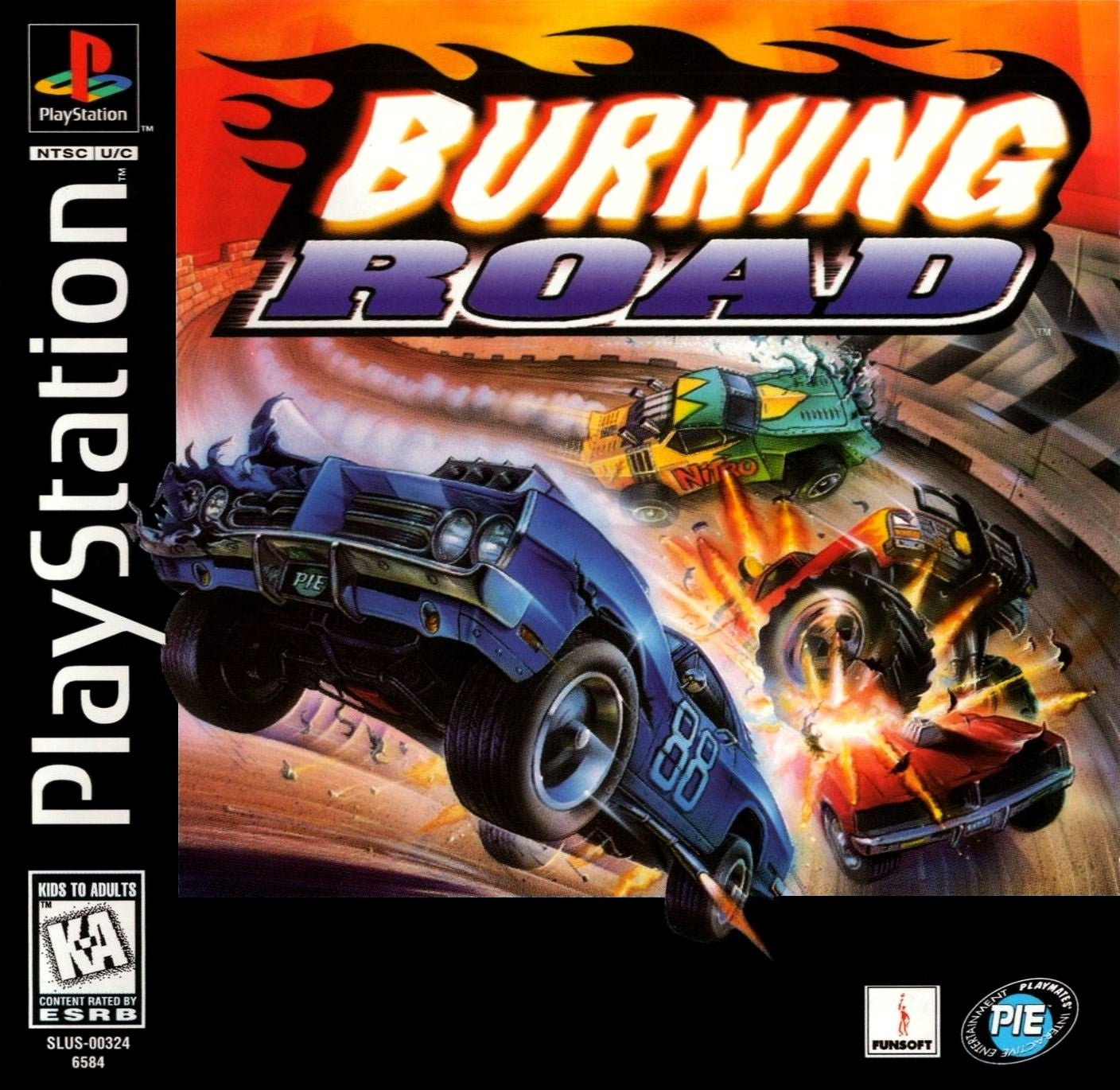 Burning Road - Playstation - Retro Island Gaming