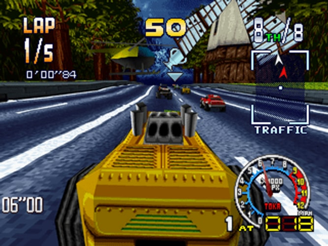 Burning Road - Playstation - Retro Island Gaming