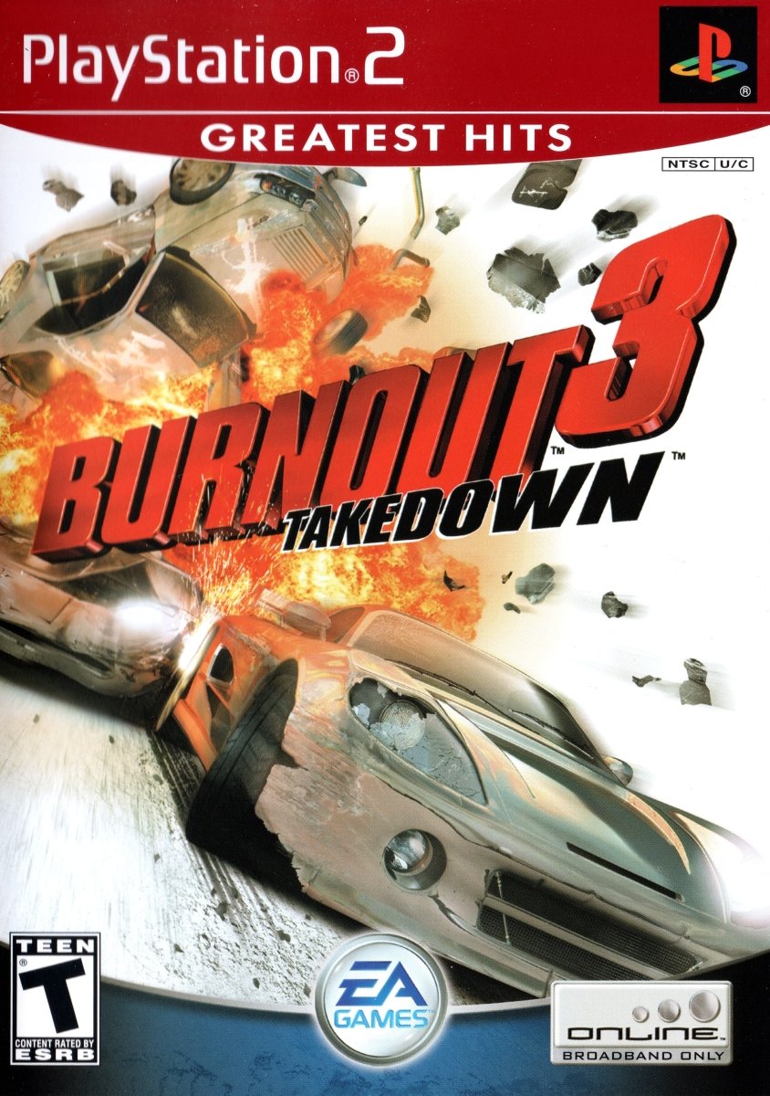 Burnout 3 Takedown [Greatest Hits] - Playstation 2 - Retro Island Gaming