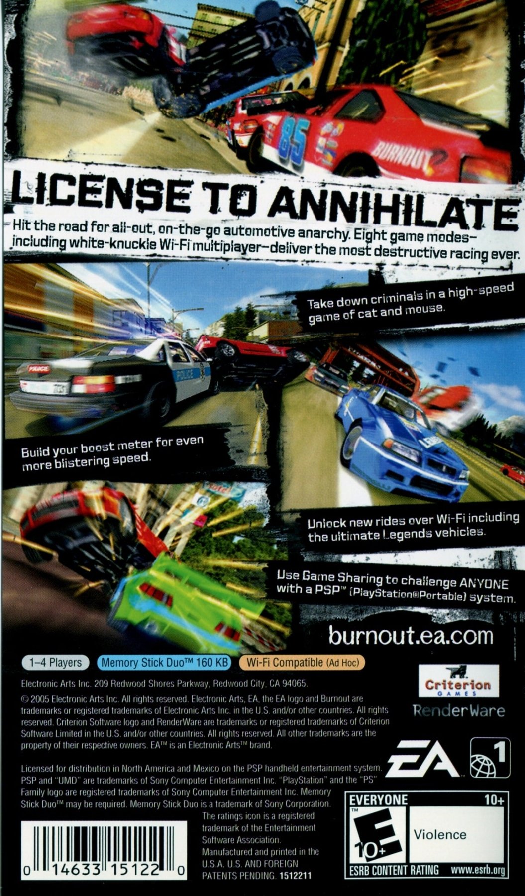 Burnout Legends [Greatest Hits] - PSP - Retro Island Gaming