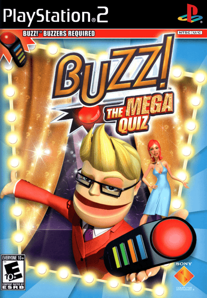 Buzz The Mega Quiz - Playstation 2 - Retro Island Gaming