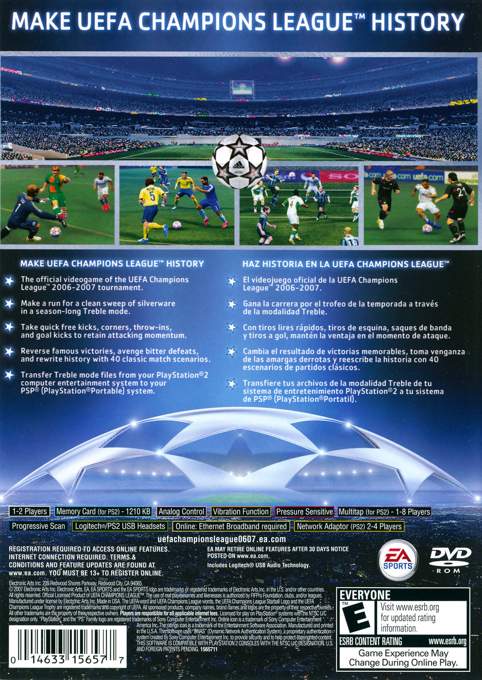UEFA Champions League 2006-2007 - Playstation 2