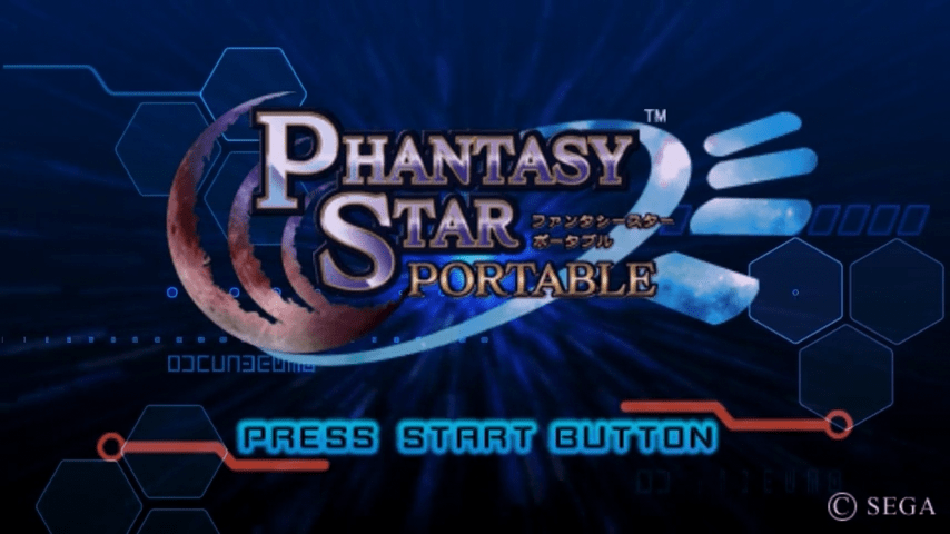 Phantasy Star Portable - PSP