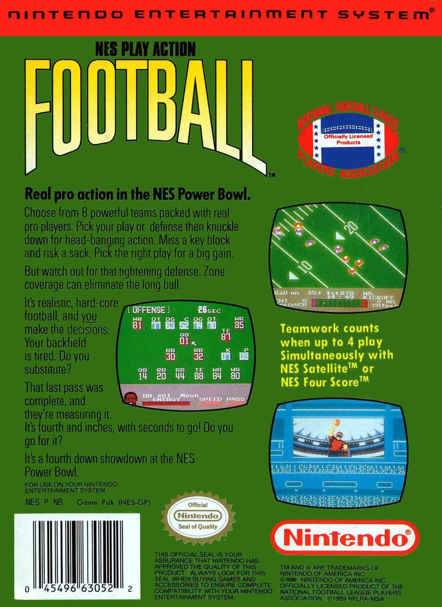 Play Action Football - NES - Retro Island Gaming