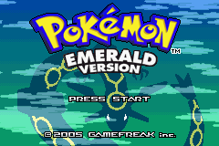 Pokemon Emerald - GameBoy Advance