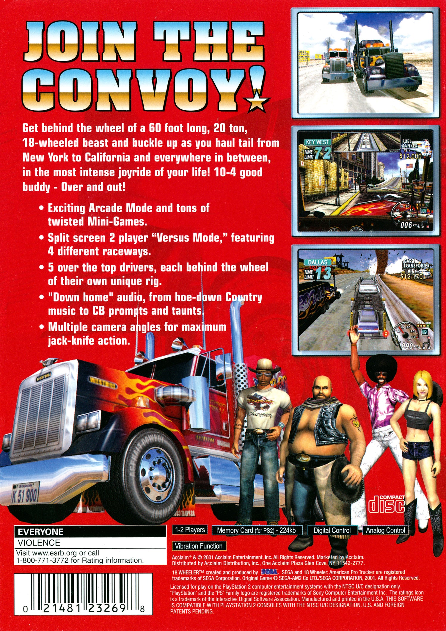 18 Wheeler American Pro Trucker - Playstation 2