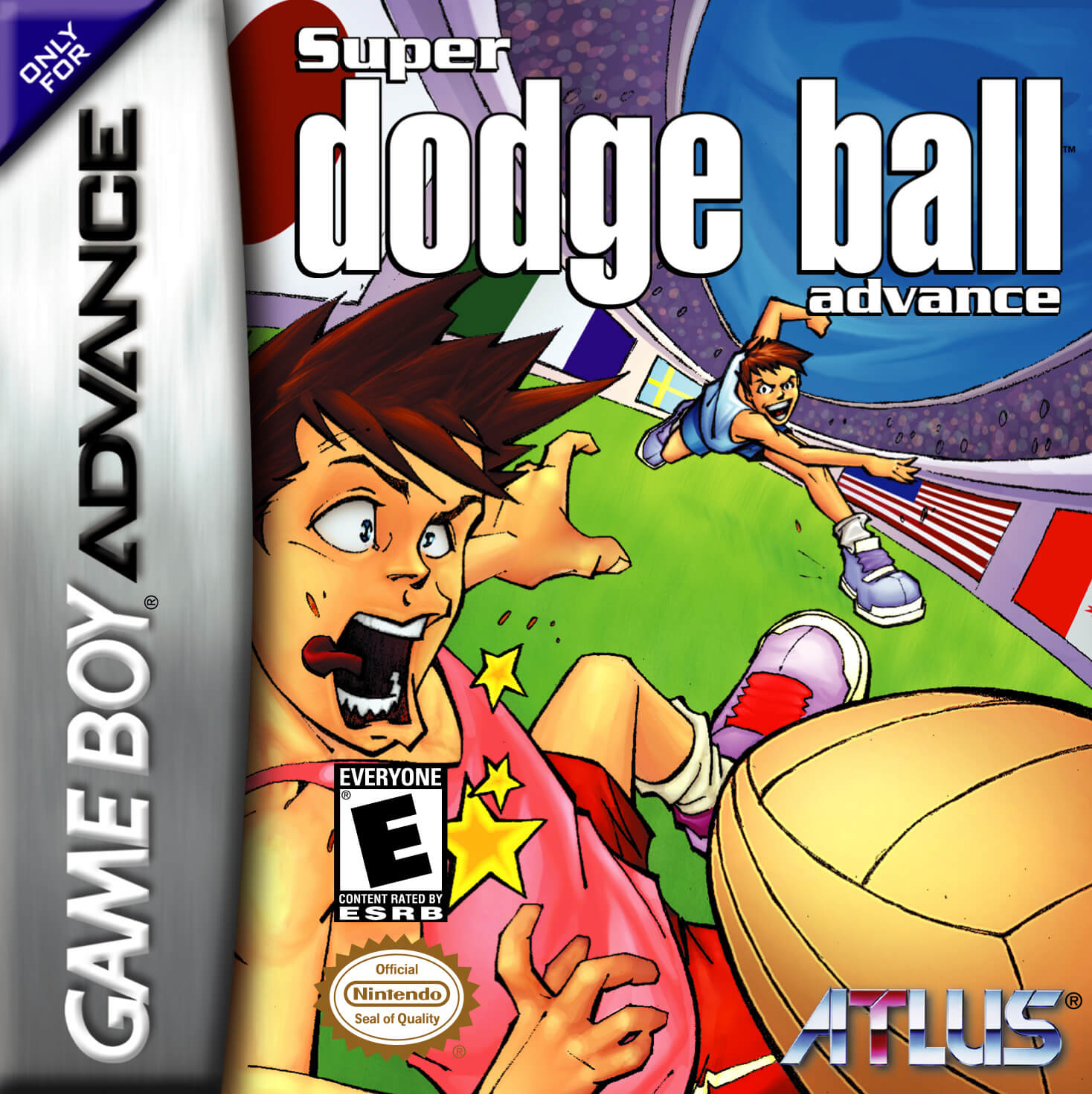 Super Dodge Ball Advance - GameBoy Advance