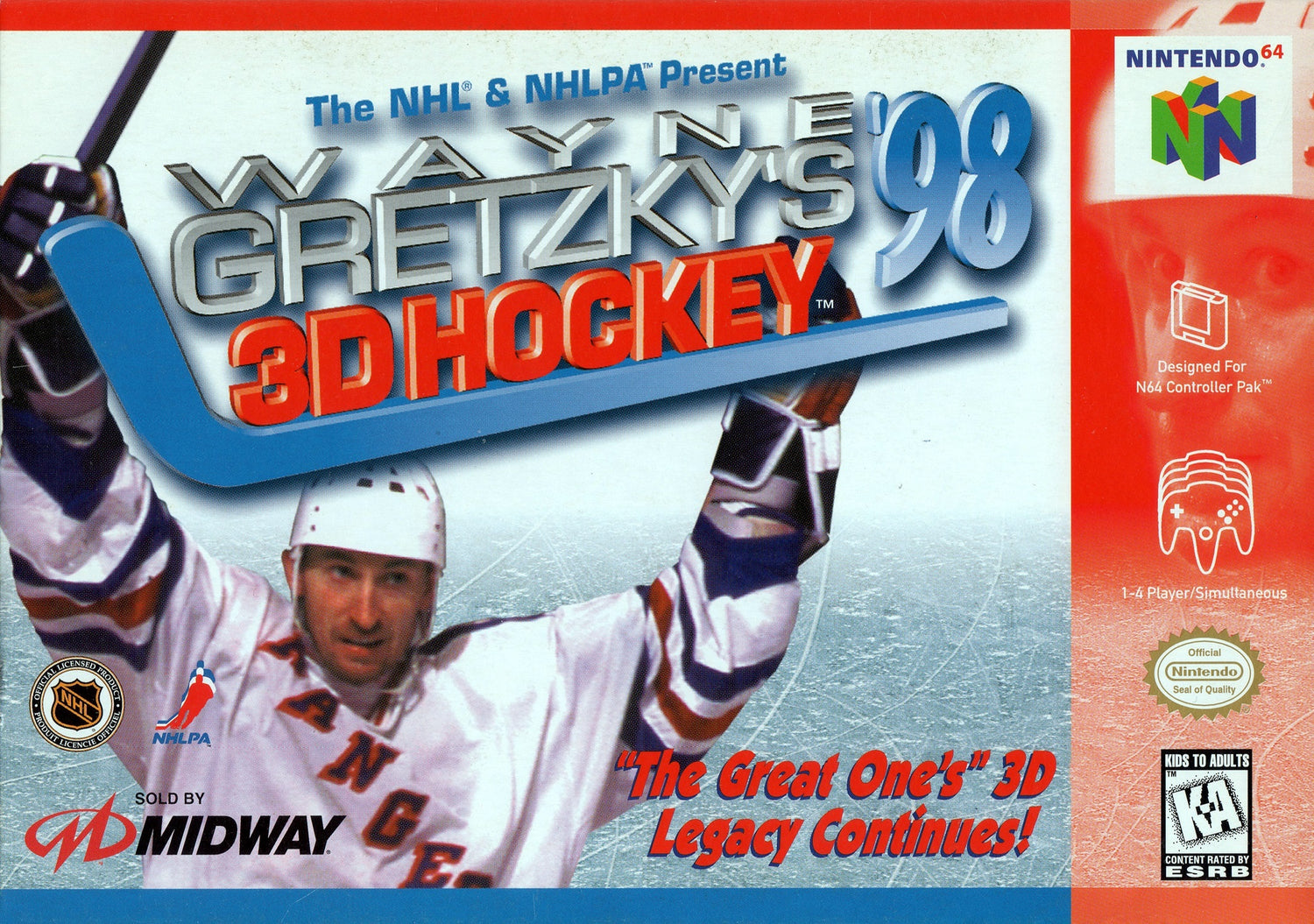 Wayne Gretzky's 3D Hockey 98 - Nintendo 64