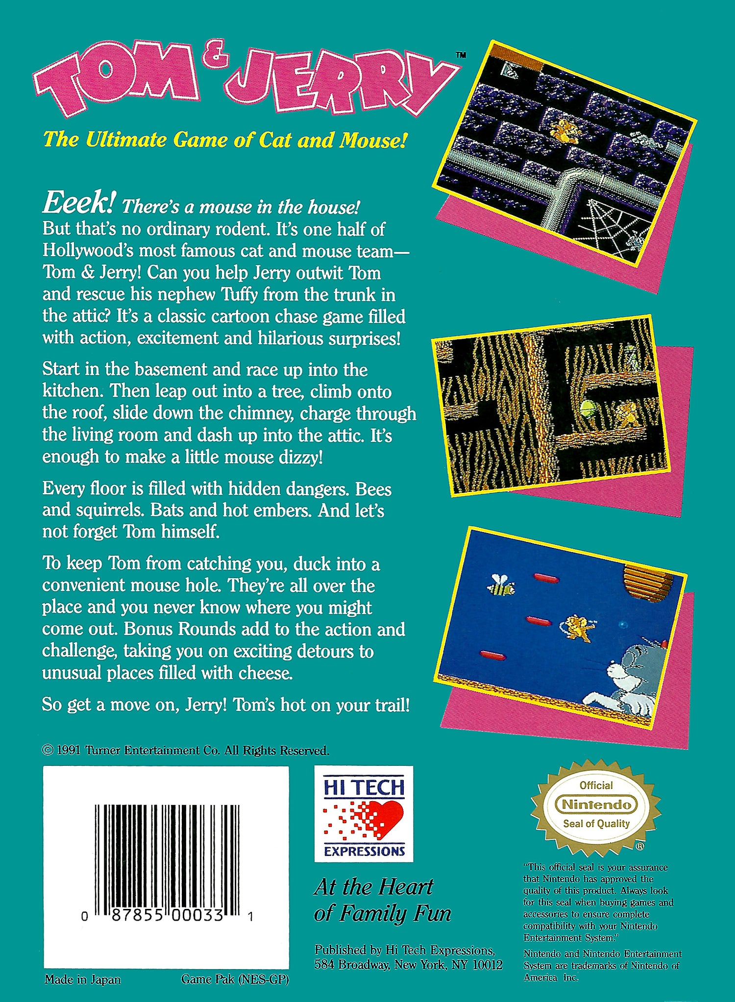 Tom and Jerry - NES