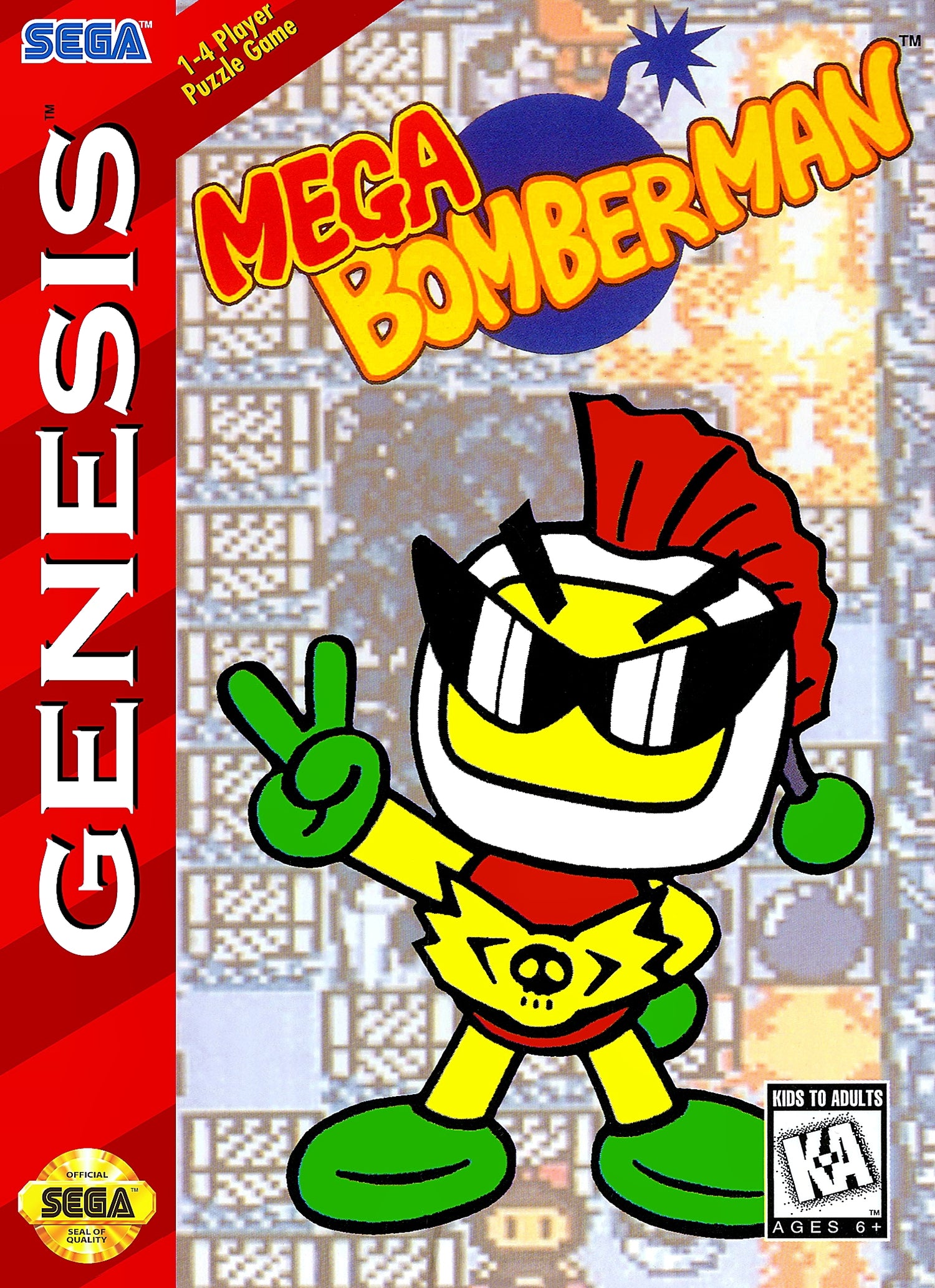 Mega Bomberman - Sega Genesis