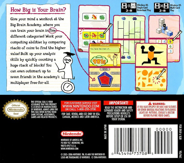 Big Brain Academy - Nintendo DS