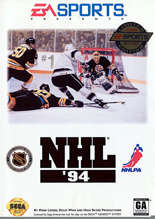 NHL 94 - Sega Genesis - Retro Island Gaming