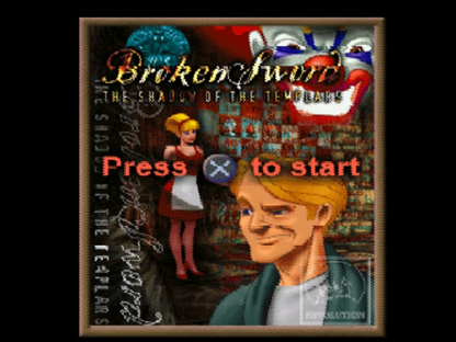 Broken Sword The Shadow of the Templars - Playstation
