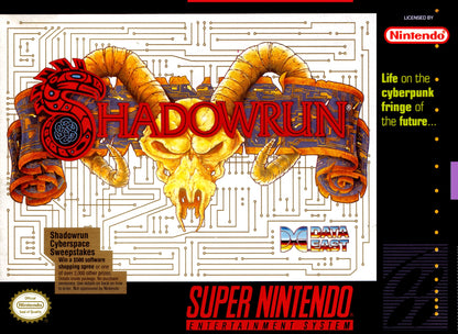 Shadowrun - Super Nintendo - Retro Island Gaming