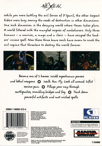 Hexen - Sega Saturn