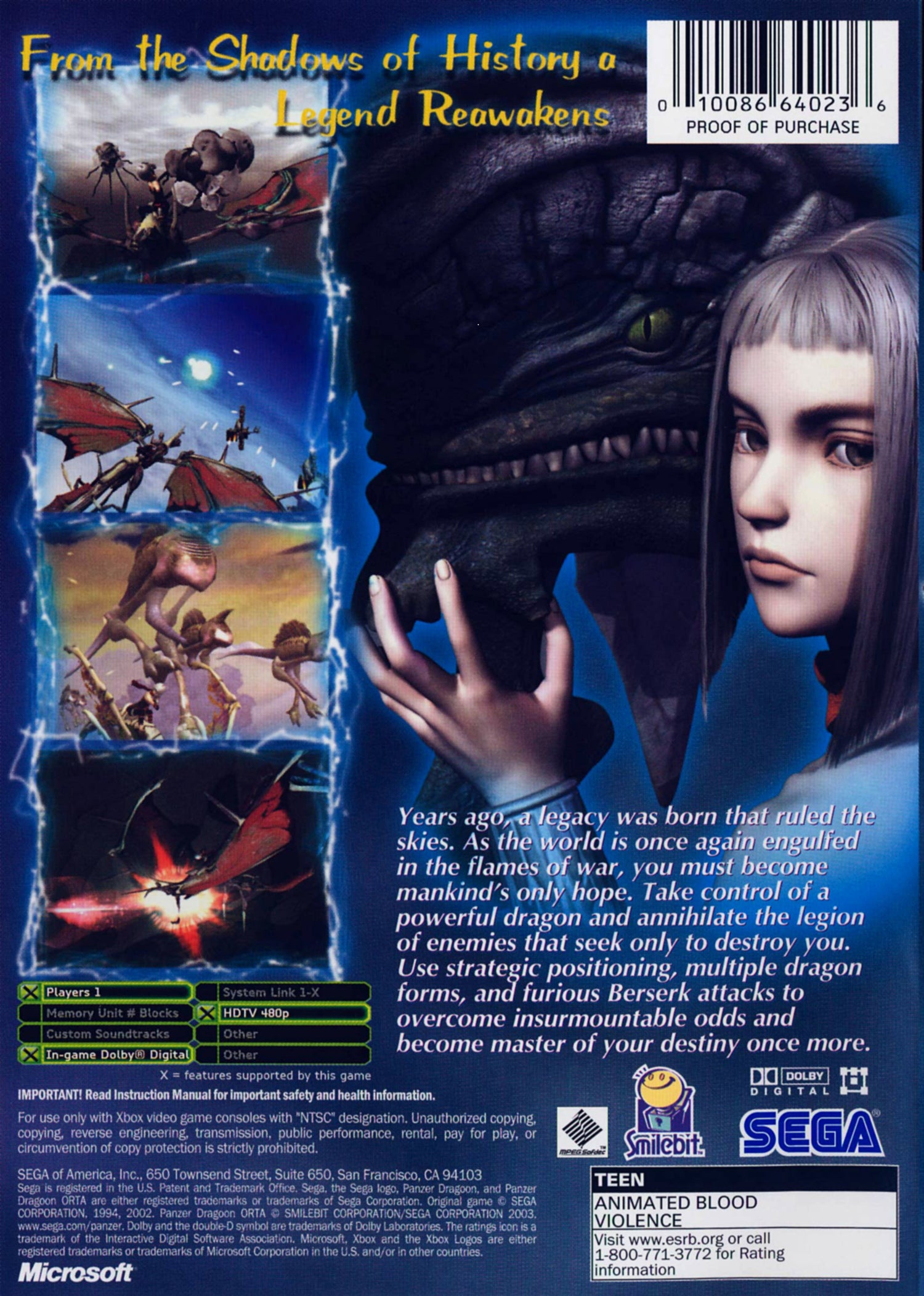 Panzer Dragoon Orta - Xbox