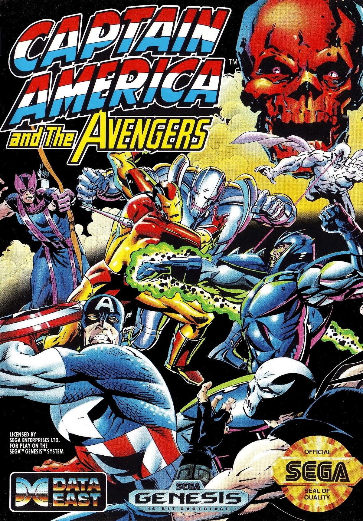 Captain America and the Avengers - Sega Genesis