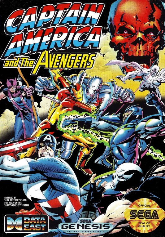 Captain America and the Avengers - Sega Genesis - Retro Island Gaming