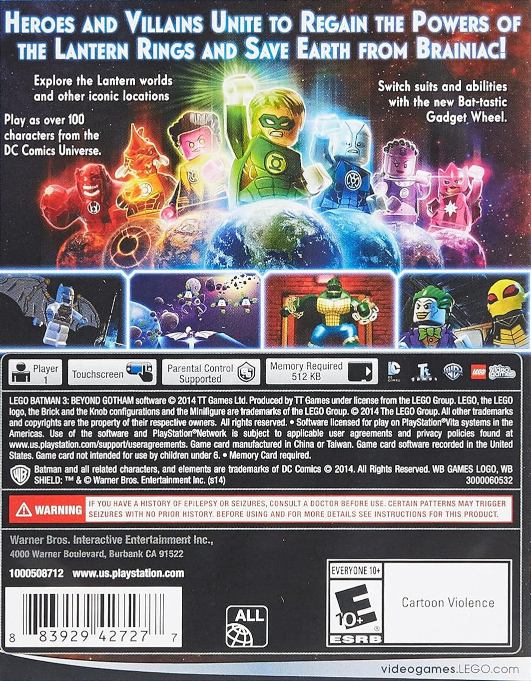 LEGO Batman 3: Beyond Gotham - Playstation Vita