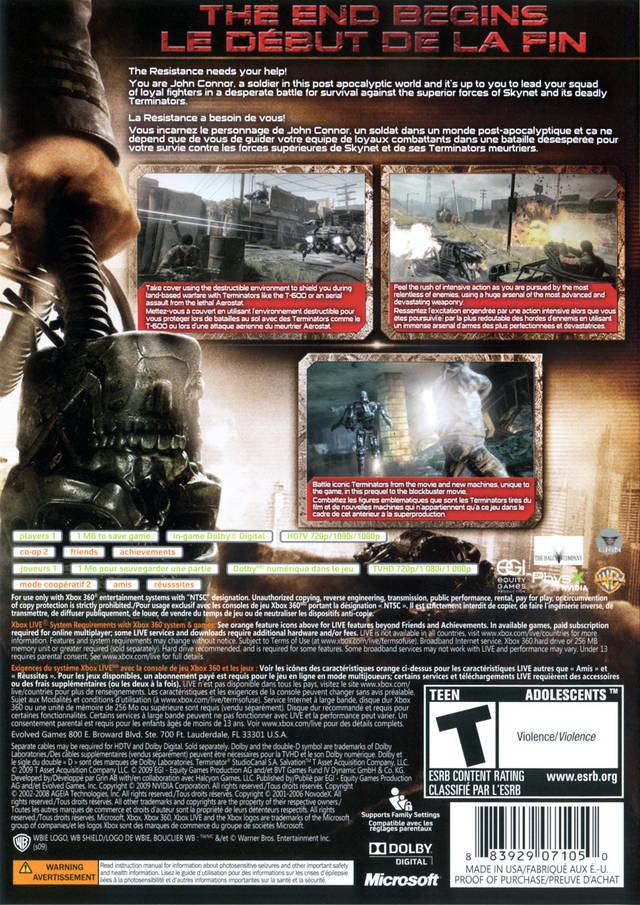 Terminator Salvation - Xbox 360