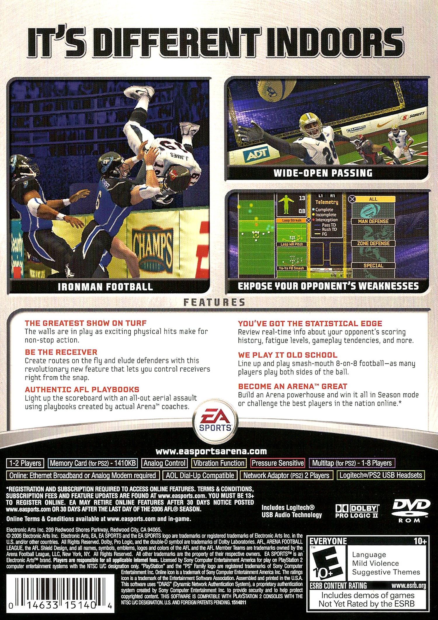 Arena Football - Playstation 2