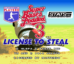 Super Bases Loaded 3 - Super Nintendo - Retro Island Gaming