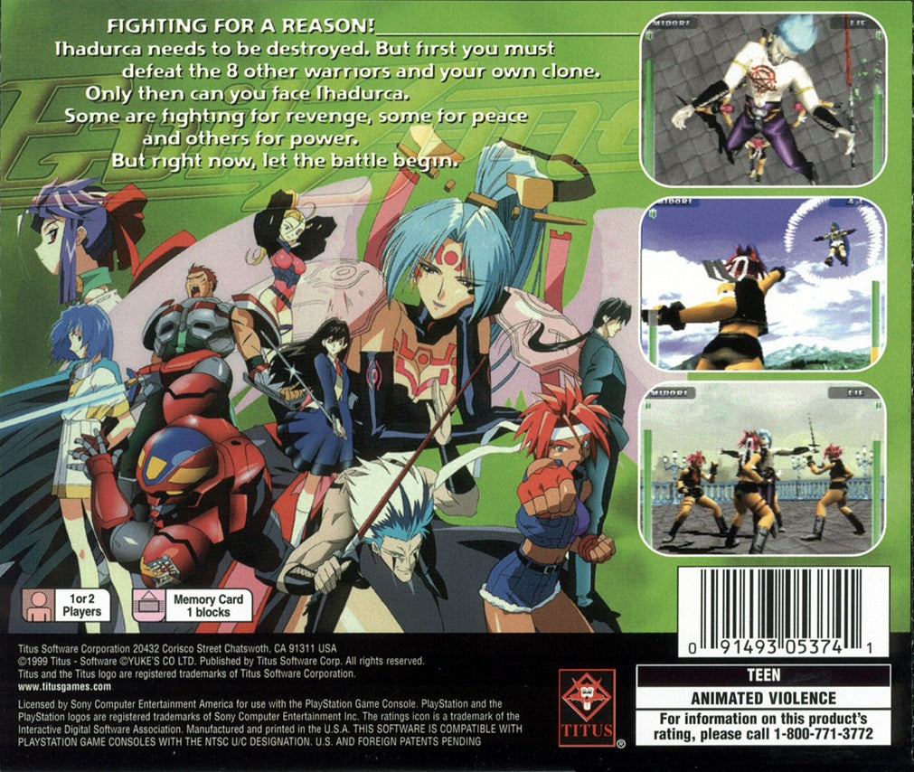 Evil Zone - Playstation