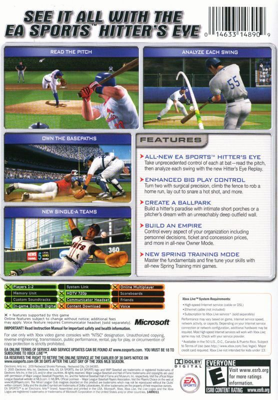 MVP Baseball 2005 - Xbox