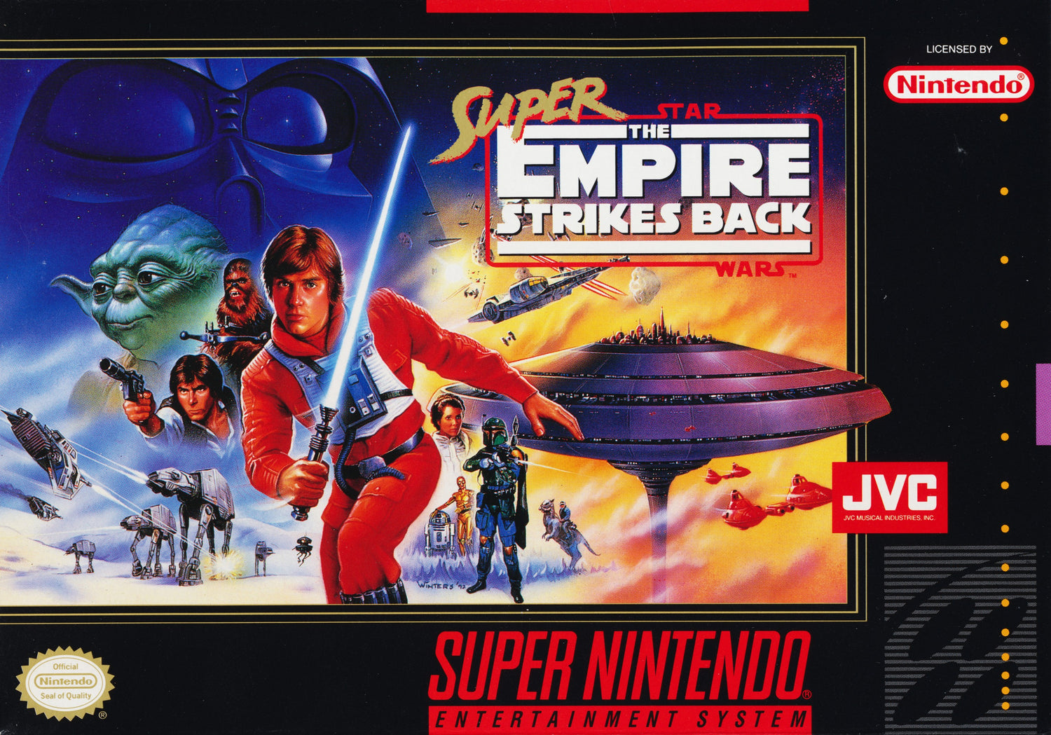 Super Star Wars Empire Strikes Back - Super Nintendo