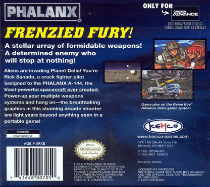Phalanx - GameBoy Advance