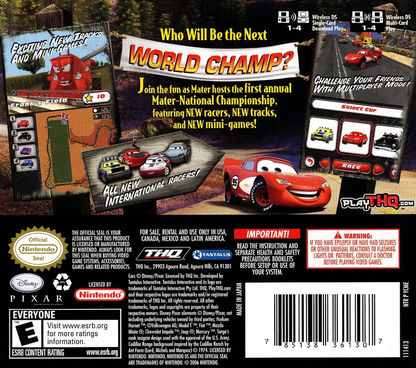 Cars Mater-National Championship - Nintendo DS - Retro Island Gaming