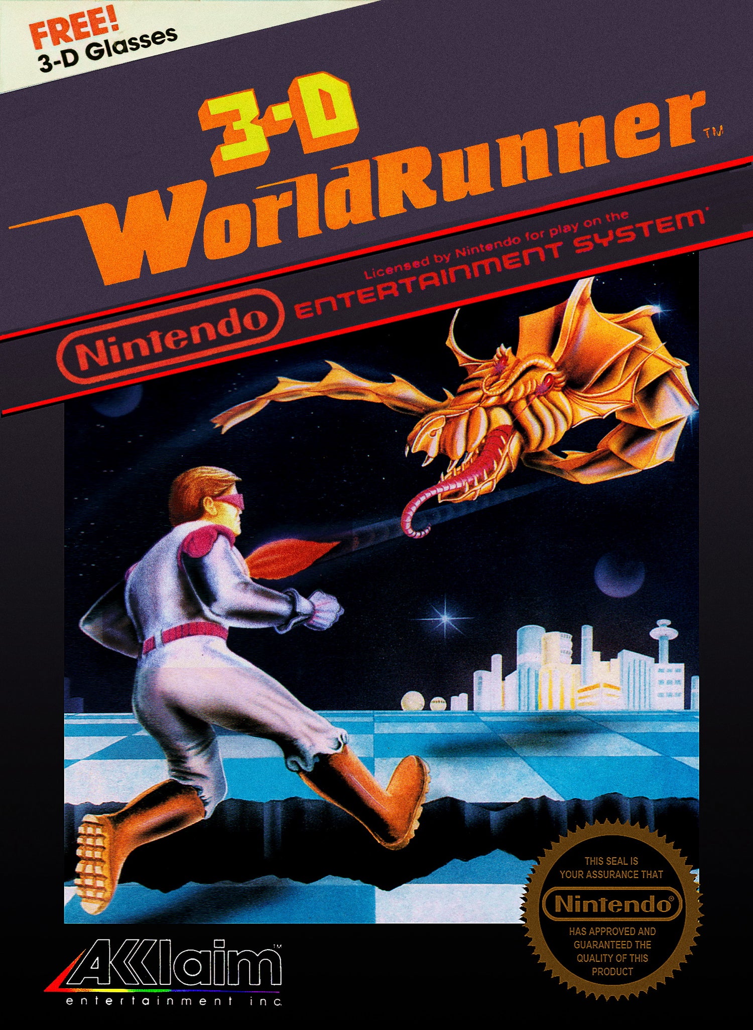 3D WorldRunner [5 Screw] - NES