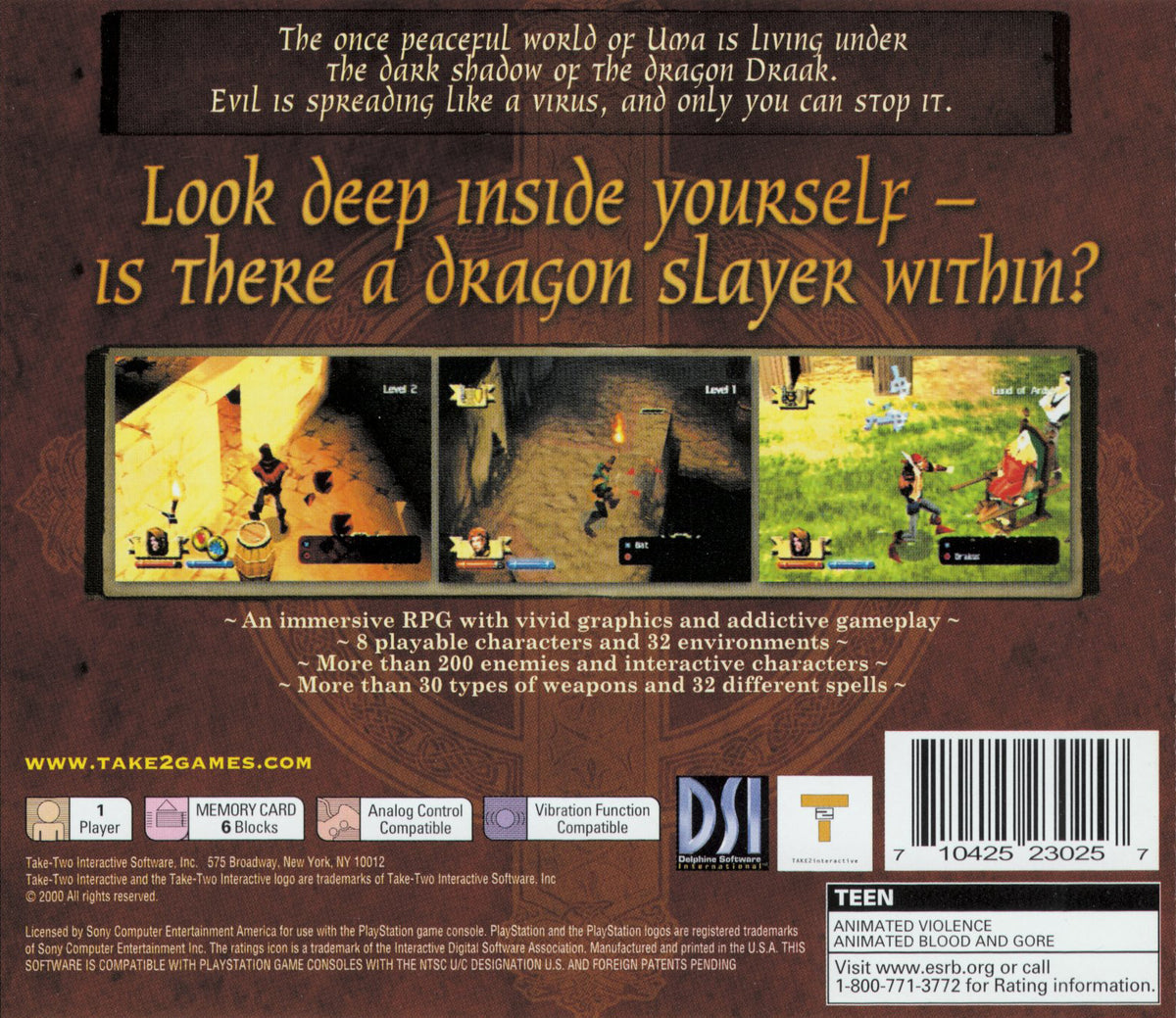 Darkstone - Playstation