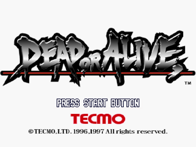 Dead or Alive - JP Sega Saturn