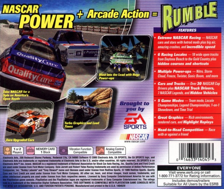 NASCAR Rumble - Playstation