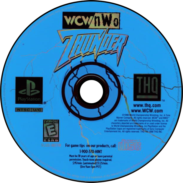WCW nWo Thunder - Playstation - Retro Island Gaming