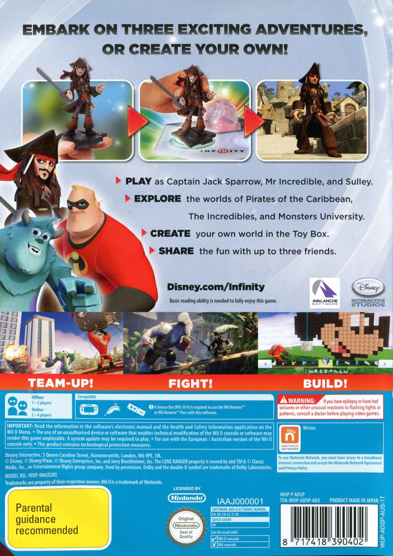 Disney Infinity [Game Only] - Wii U